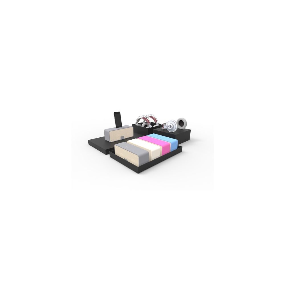 Black plexi podium