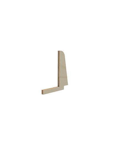 Stoppeur amovible en bois pour kit