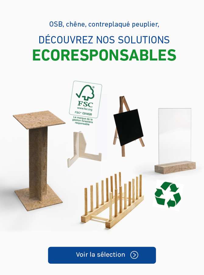 Etiquettes en bois signalétique pour bocaux accessoire éco-responsable -  AJOUPOP